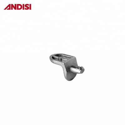 Pin de suporte de 5 mm resistente para articulação de móveis em forma de L em ferro fundido e placa de partículas