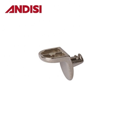 Pin de suporte de 5 mm resistente para articulação de móveis em forma de L em ferro fundido e placa de partículas