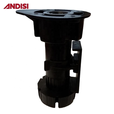 Moderno estilo de design pernas de plástico ajustáveis para armário de cozinha Plinth Foot 300pcs/ctn