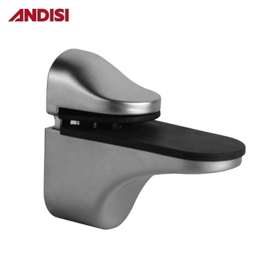 Mobiliário Bracket de prateleira de vidro para altura ajustável 30 * 57mm Glass Clamp Clip Holder