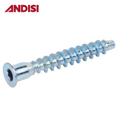 OEM suporte personalizado de aço cruz cabeça hexagonal Phillips cabeça plana Euro Confirmat parafuso
