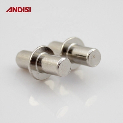 Pin de suporte de prateleiras metálicas de 5 mm para prateleiras em aço revestido com zinco/níquel