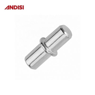 Pin de suporte de prateleiras metálicas de 5 mm para prateleiras em aço revestido com zinco/níquel