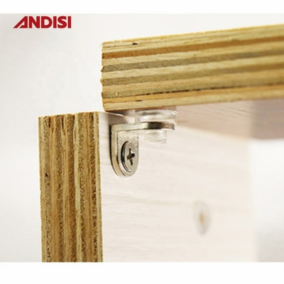 Armários Armário de metal com cálice de sucção de borracha de plástico e suporte de porta de vidro