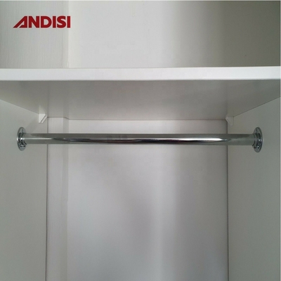 16/19/25 mm Diâmetro Armário Tubos redondos de apoio de aço