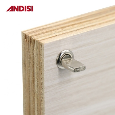 Mobiliário hardware 5mm/7mm aço revestido de zinco porta prateleira Stud Bracket 8mm comprimento pinos