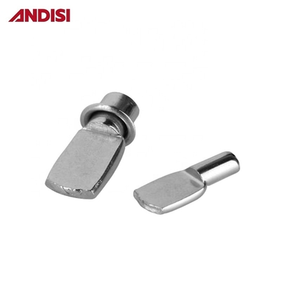 Acessórios de apoio de prateleira de 5 mm para armário de móveis