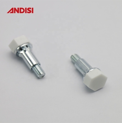 Perna de mesa do tipo ferro-metal com pés de borracha anti-gravagem Design moderno ajustável