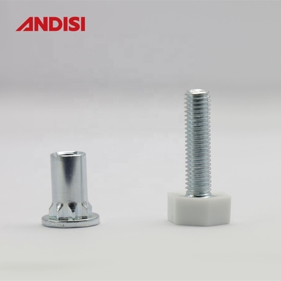Perna de mesa do tipo ferro-metal com pés de borracha anti-gravagem Design moderno ajustável