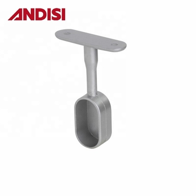 Suporte central de tubos de armário de aço para o apoio de tubos de guarda-roupa ovais