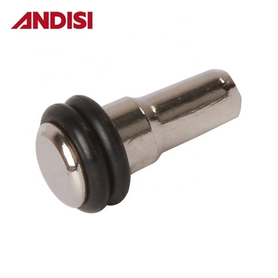 Armário de aço de borracha anel de prateleira de vidro suporte 5mm Stud Holder Bracket Prateleira Pin