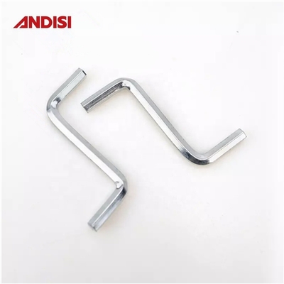 Mobiliário DIY Grade Acessórios Hardware Acessórios L e Z Tipo 4mm 6mm Hex Allen Fixações Chave de Ferro Hexagon Allen