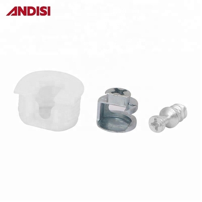 20 mm Diâmetro de camada Casa de conector de plástico branco marrom para conexão de placa e placa