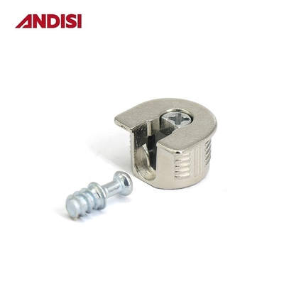Home Office Conector de painel de ligação excêntrico de 20 mm para móveis de liga de zinco