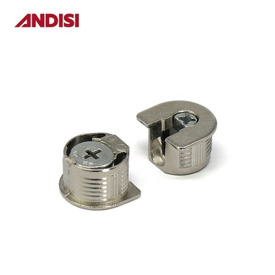 Armário de embalagem de correio liga de zinco conector de móveis de fechadura de câmera 20mm Dia