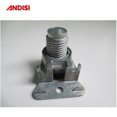 Pernas de cadeira de mesa com M8 parafusado para deslizar auto-nivelação de pés ajustáveis Tipo de ferro de metal