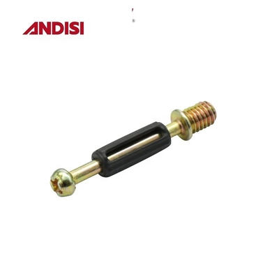 Armário de móveis de plástico Cam Lock Mini Fix Dowel Conexão parafusos em melhor