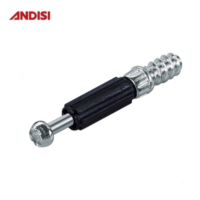 Armário de móveis de plástico Cam Lock Mini Fix Dowel Conexão parafusos em melhor