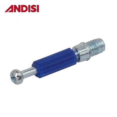 Armário de móveis de plástico Cam Lock Mini Fix Dowel Conexão parafusos em melhor