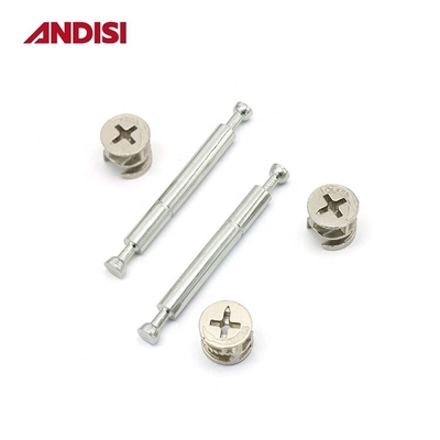 Mini Fix Cam Double End Bolt Threaded Screw Design moderno para outros móveis