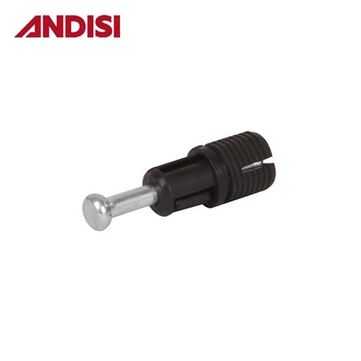Conector de móveis M8 M10 Montagem rápida Mini Fix Mounting Bolt Dowels de aço plástico