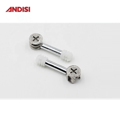 Conectores de móveis duráveis Camas excêntricas e mini fechaduras de camas fixas para montagem fácil