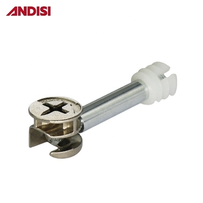 Conectores de móveis duráveis Camas excêntricas e mini fechaduras de camas fixas para montagem fácil