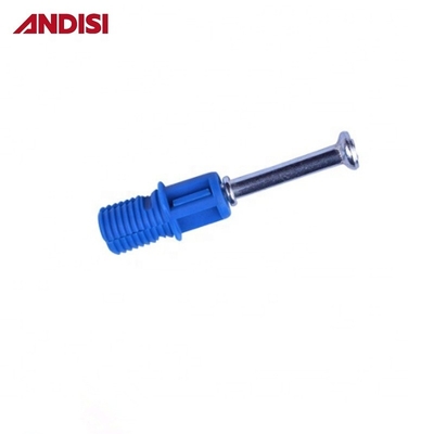 Conector de móveis M8 M10 Montagem rápida Mini Fix Mounting Bolt Dowels de aço plástico