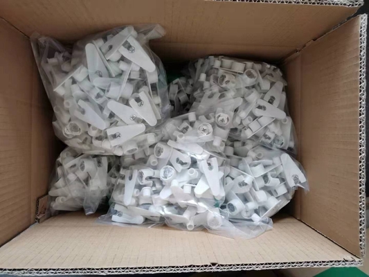 Mobiliário Armário de liga de zinco de plástico Conector de camada conjunta Parafuso parafuso Conector Rafix