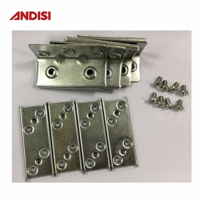 Mobiliário de quarto Hardware Conexão de Metal Corner Bracket de cama para madeira Metal Quadro de cama
