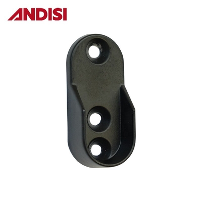 Armário de madeira Roupas Armário Rod Pole End Bracket Support Holder liga de zinco
