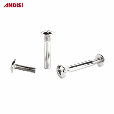 27-45mm comprimento gabinete de móveis conector parafusos conjuntos parafusos combinados