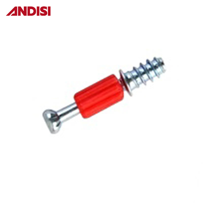 Outras peças de mobiliário Mini Fix Dowel Cabinet Connector Bolt Plastic Self Tapping Screw